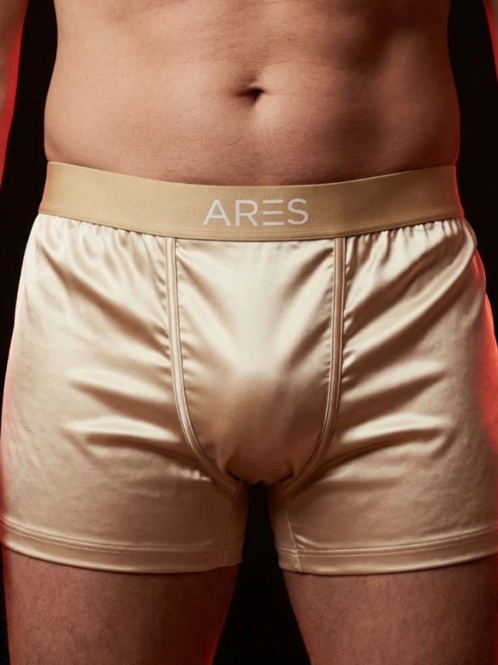 Ares Premium Silk Boxers New Without Box 3-Pack Sealed In Plastic Size Large